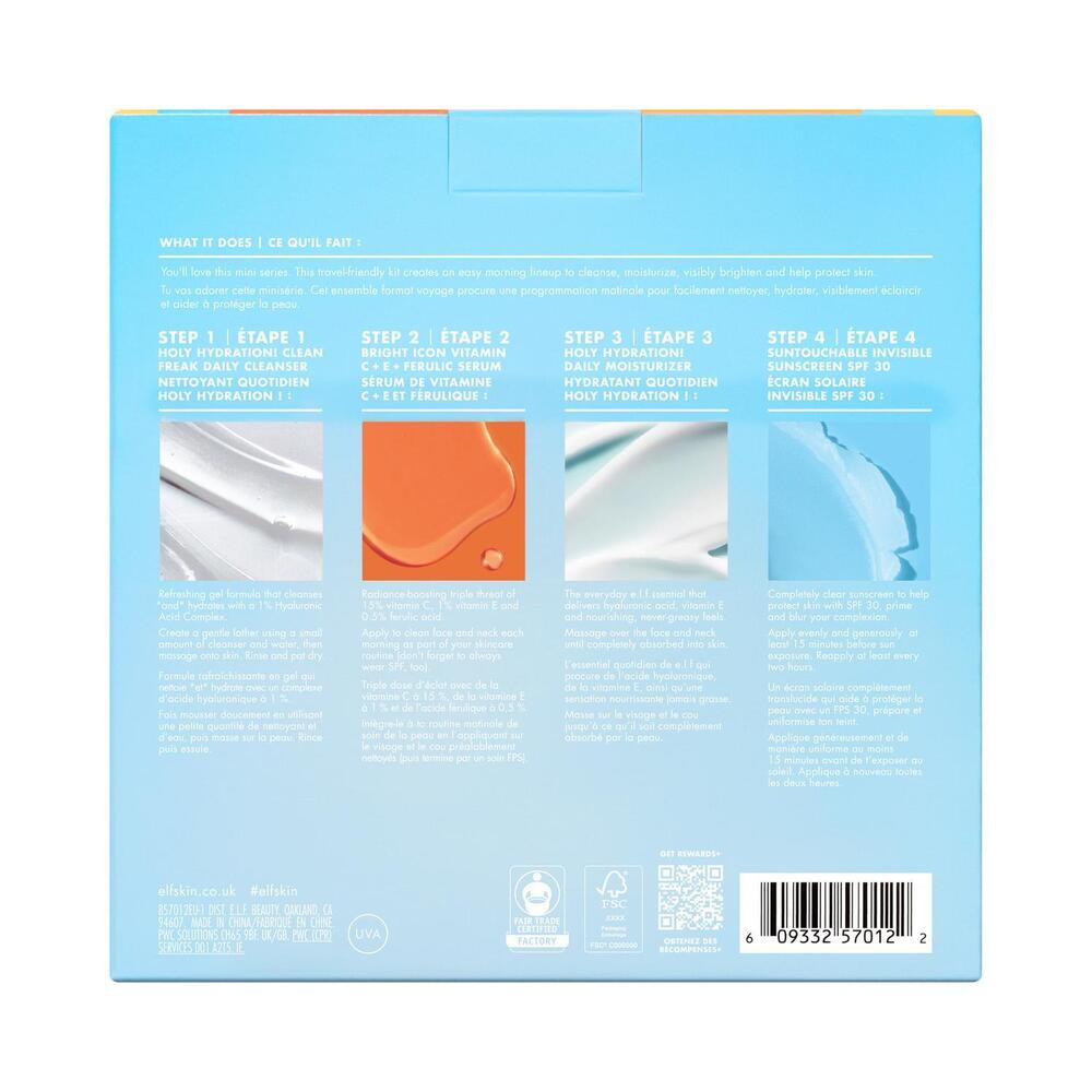 E.L.F. SKIN WAKE THE E.L.F. UP SKINCARE KIT (SET PARA CUIDADO DE LA PIEL)